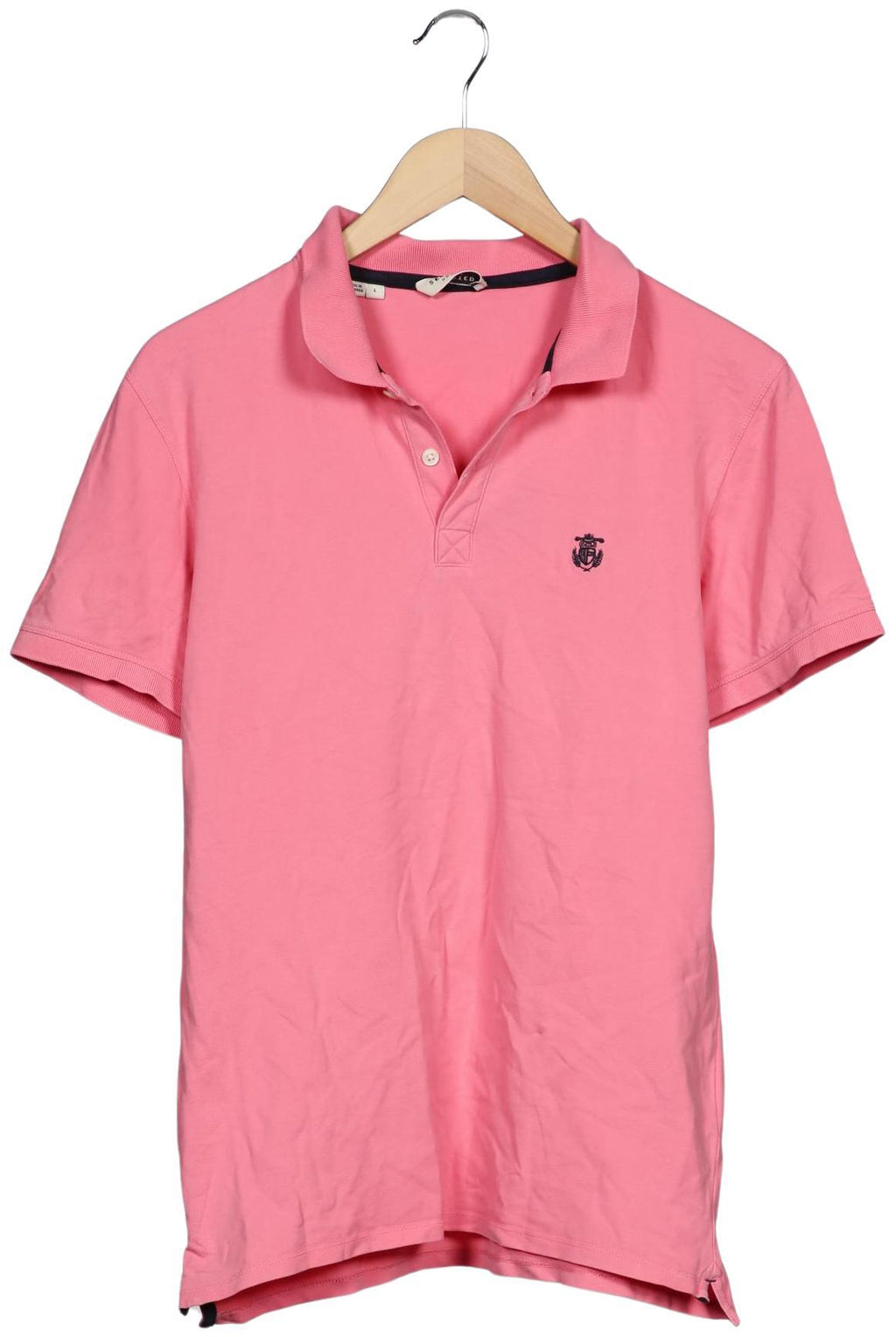 Selected Polo Shirt Pink L 3