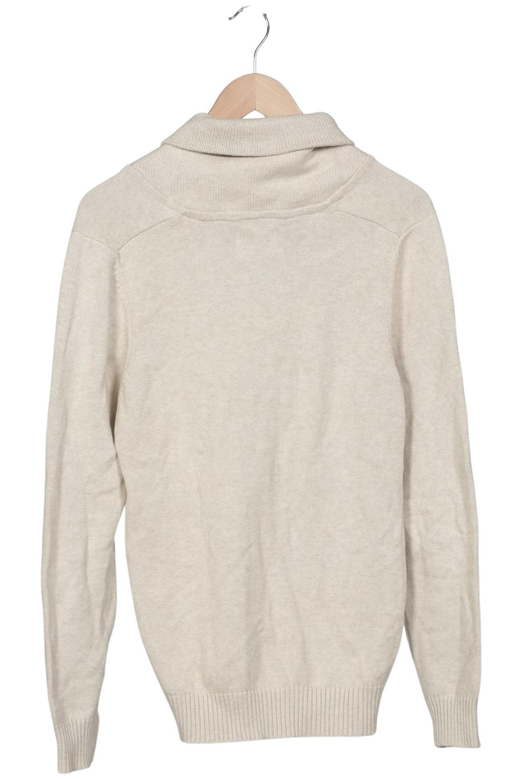 Selected Men's Sweater Beige M Cotton 7