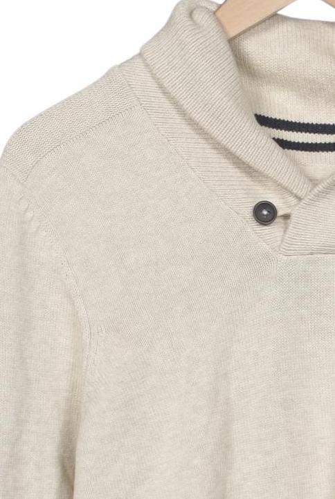 Selected Men's Sweater Beige M Cotton 8