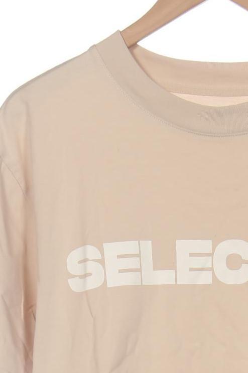 Selected Men T-Shirt Beige L 4