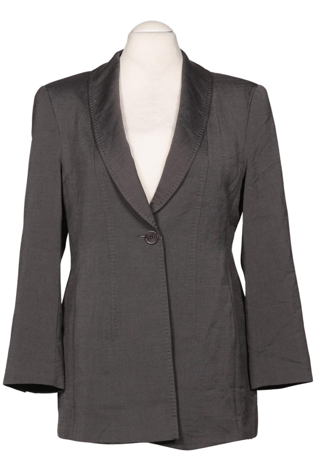 Selection by Ulla Popken Women's Blazer Gray EU 42 5
