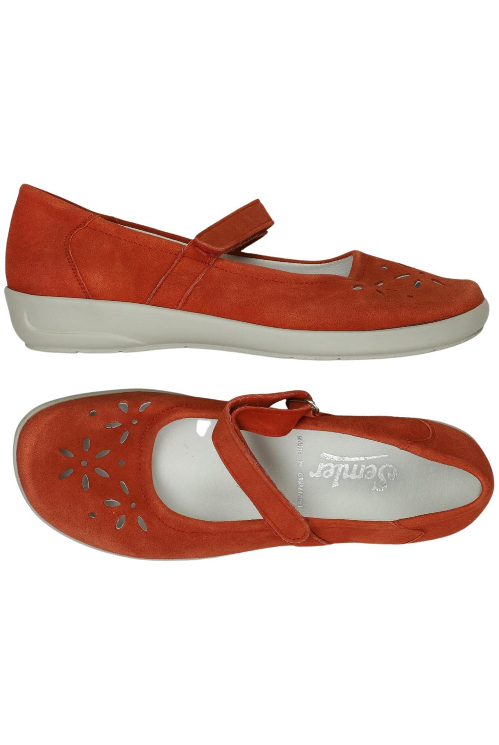 Semler Women's Ballerina Red EU 37.5 Leather 2