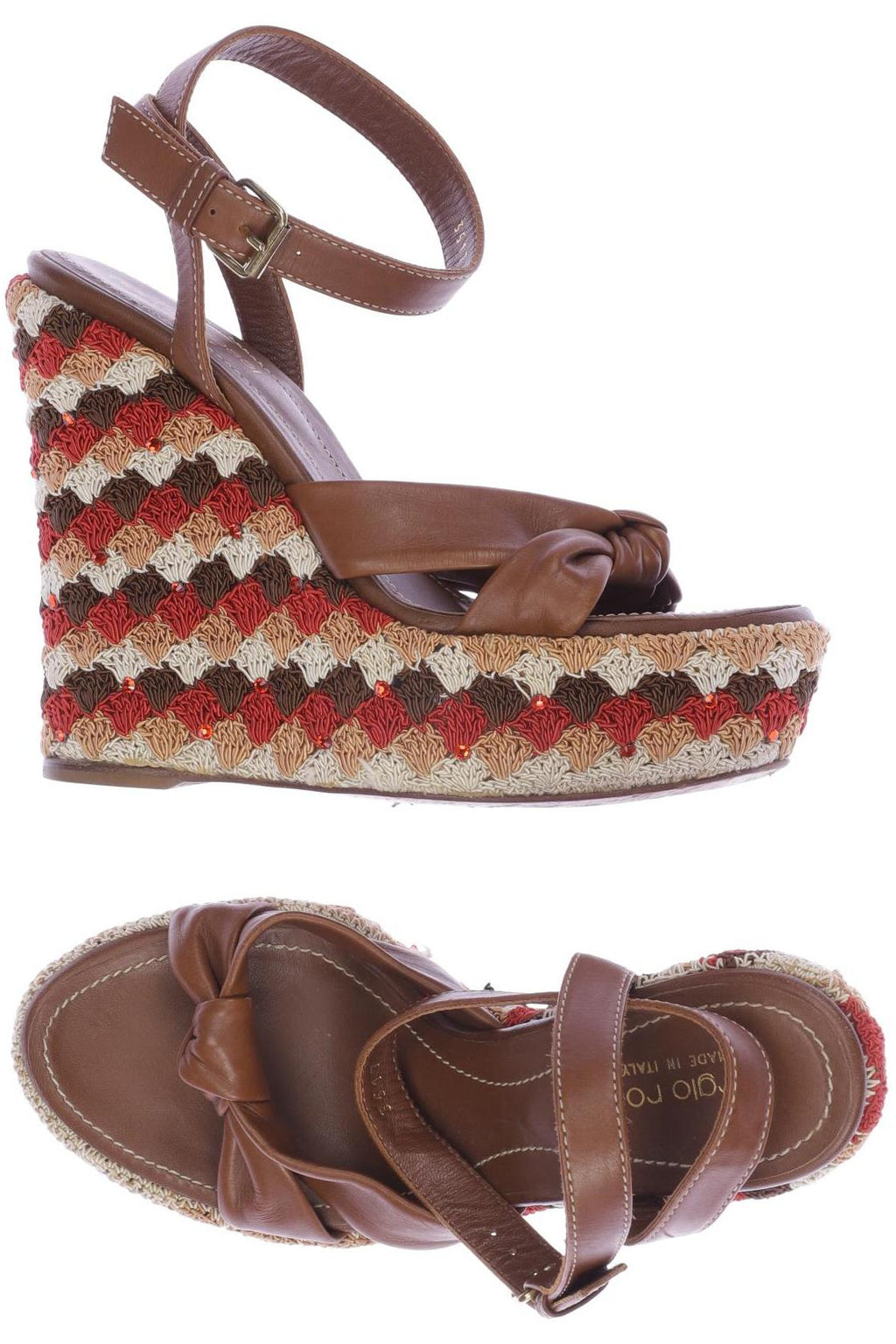 Sergio Rossi Women Sandals Brown 36 3