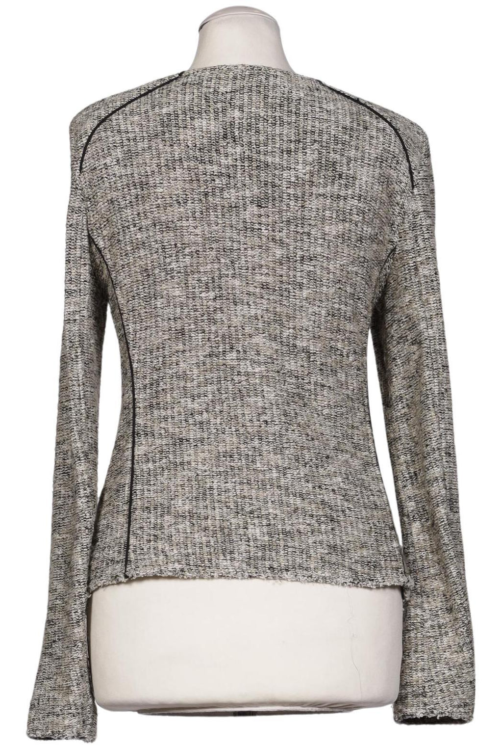Women Blazer Set Gray EU 34 Cotton Synthetic 3