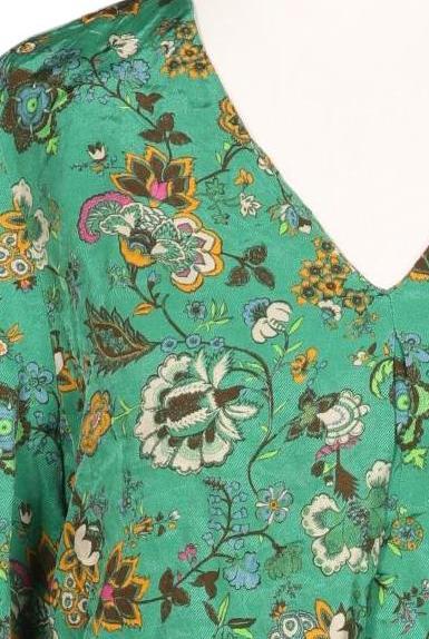 Women's Blouse Set Green EU 34 Viscose 4