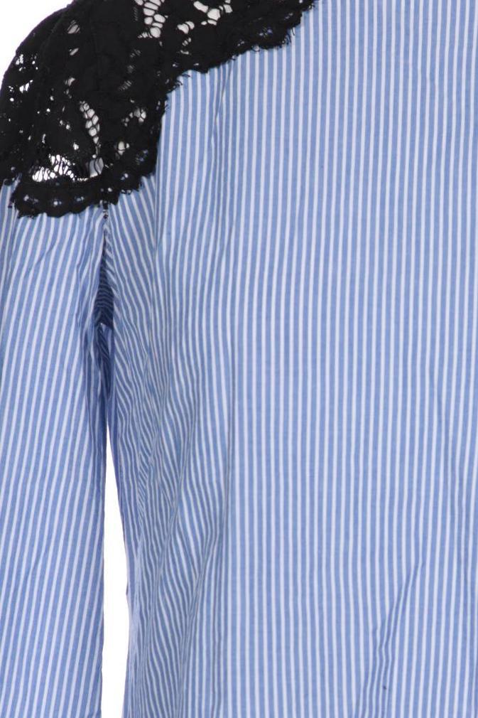Damenbluse Hellblau Gr. S 4