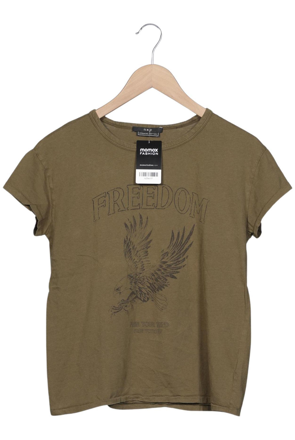  Damen T-Shirt Set Green EU 34 Cotton 3
