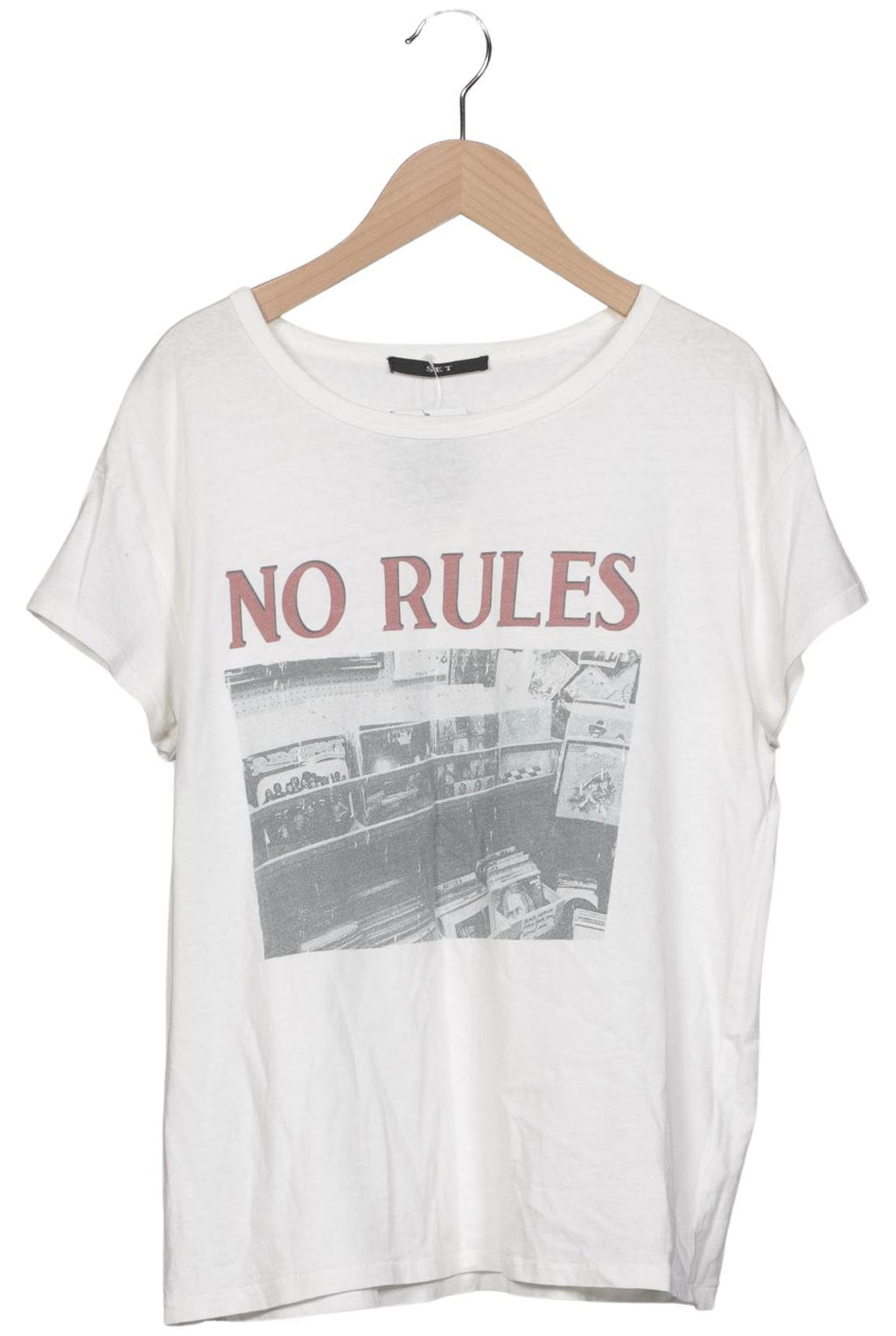 Unknown Brand Damen T-Shirt White EU 34 8