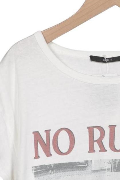 Unknown Brand Damen T-Shirt White EU 34 9