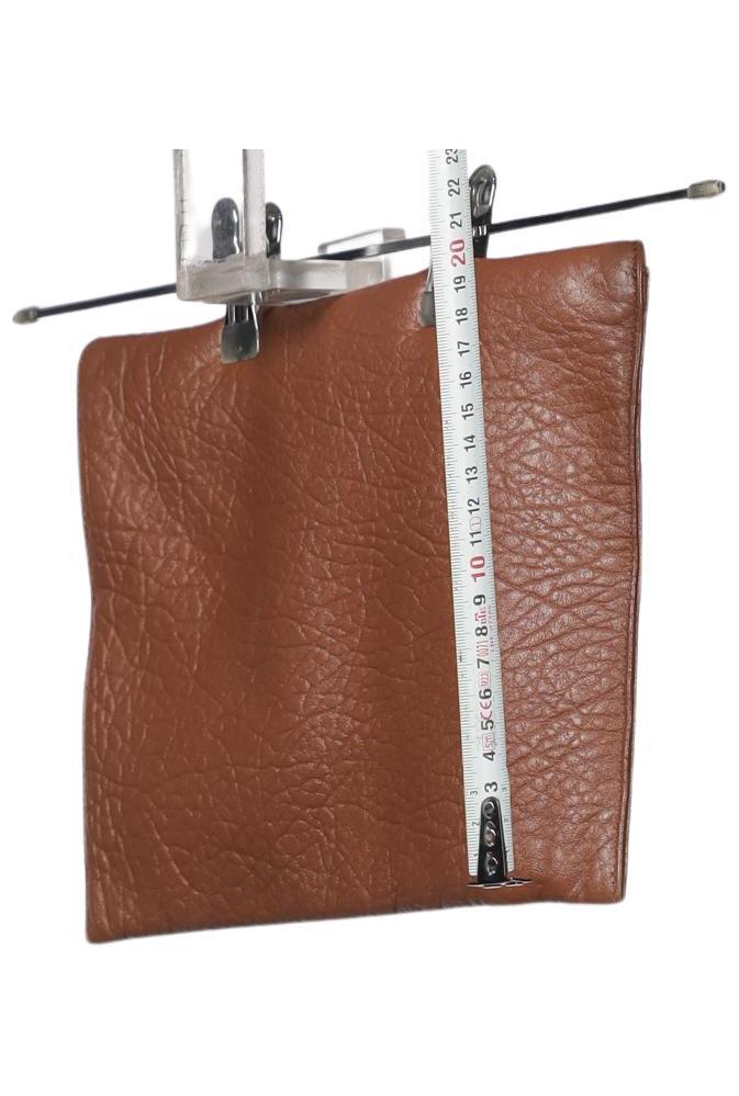 Sezane Damen Handtasche klein Leder Braun 3
