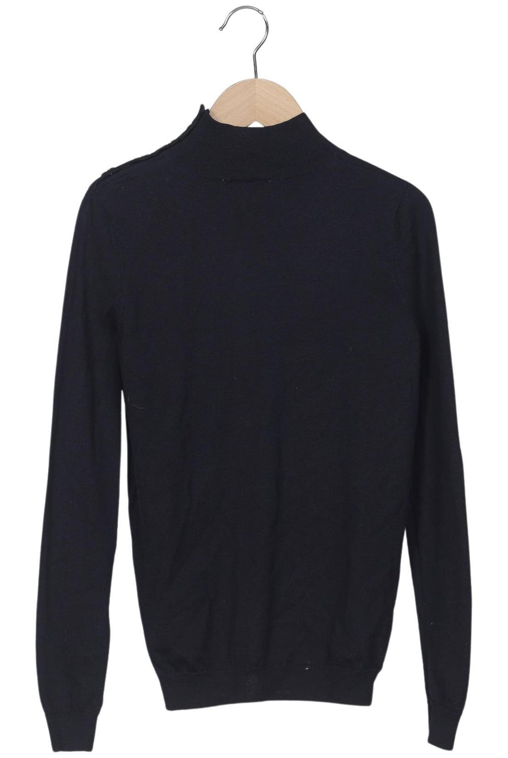 Sezane Women's Sweater Navy Blue Size XS Merino Synthetic 3