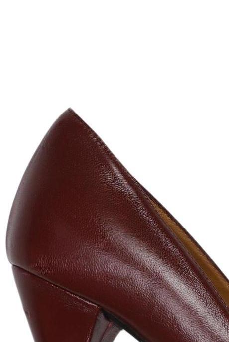 Sezane Damen Pumps Mehrfarbig EU 39 Leder 4