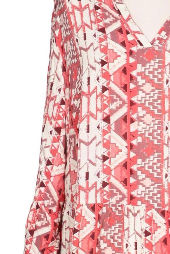 sheego Damen Dress Multicolor EU 52 5