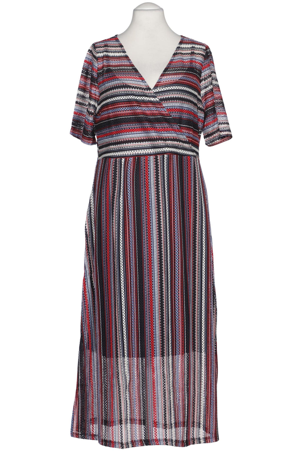 sheego Damen Dress Multicolor EU 46 7