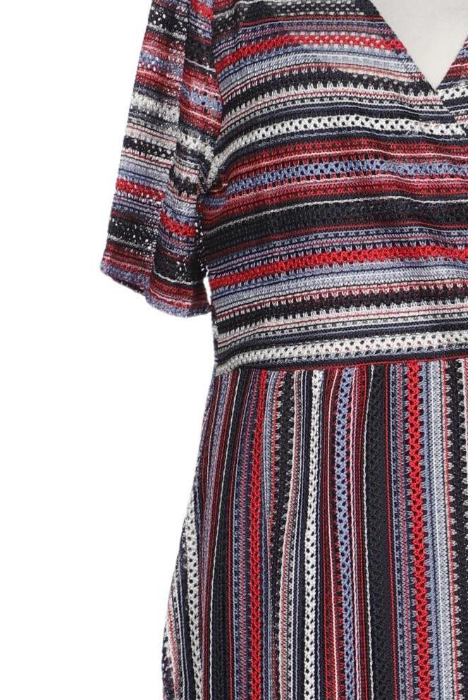 sheego Damen Dress Multicolor EU 46 9