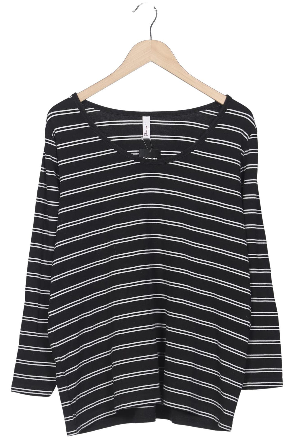 sheego Damen Langarmshirt Multicolor EU 48 Cotton 2