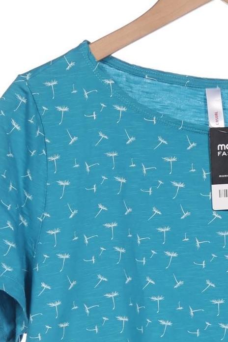 sheego Damen T-Shirt Blue EU 44 Cotton 8