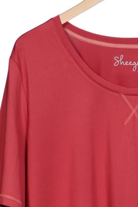 Sheego T-Shirt Red EU 48 4
