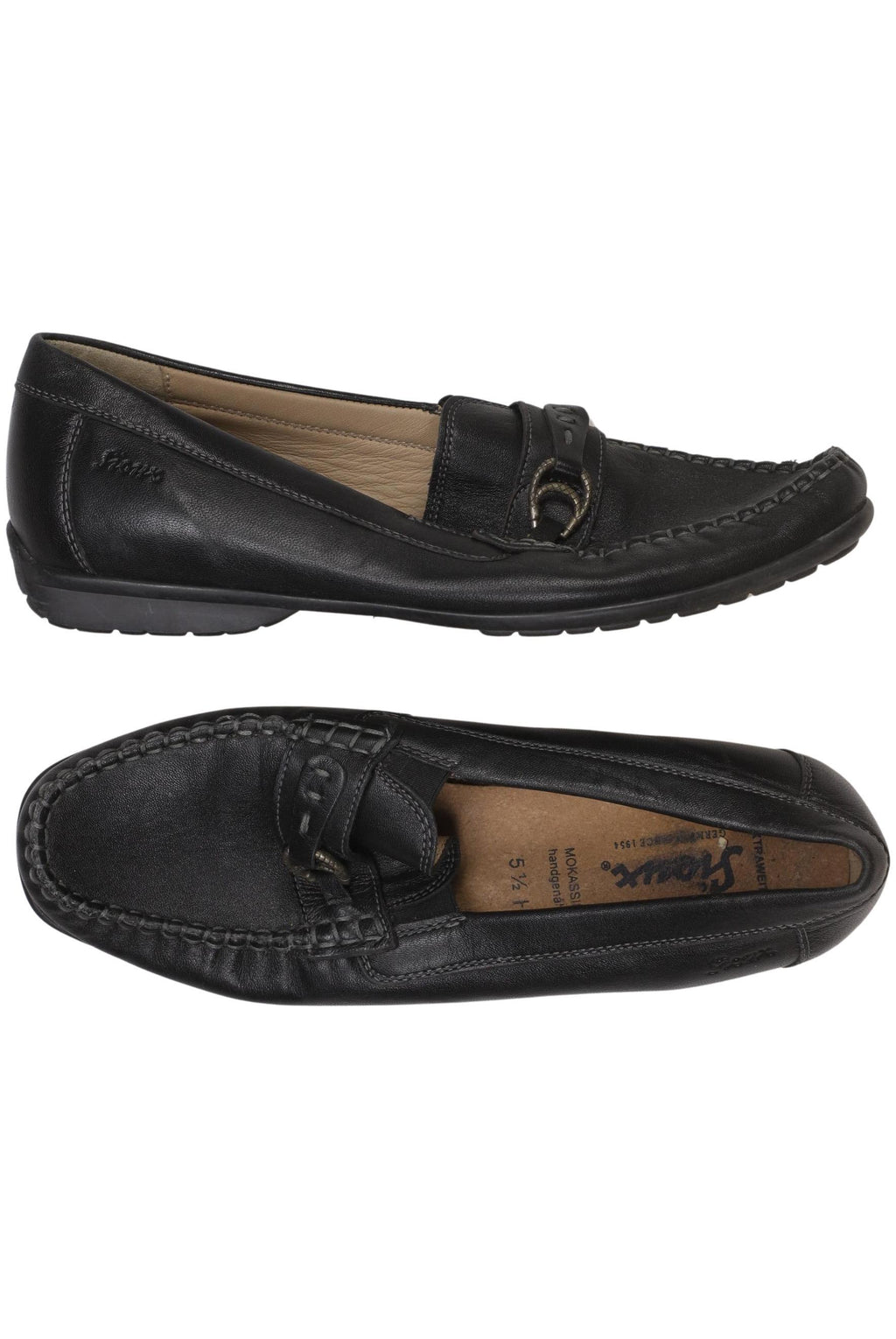 Sioux Women's Half-Shoe Black EU 38.5 Leather 10