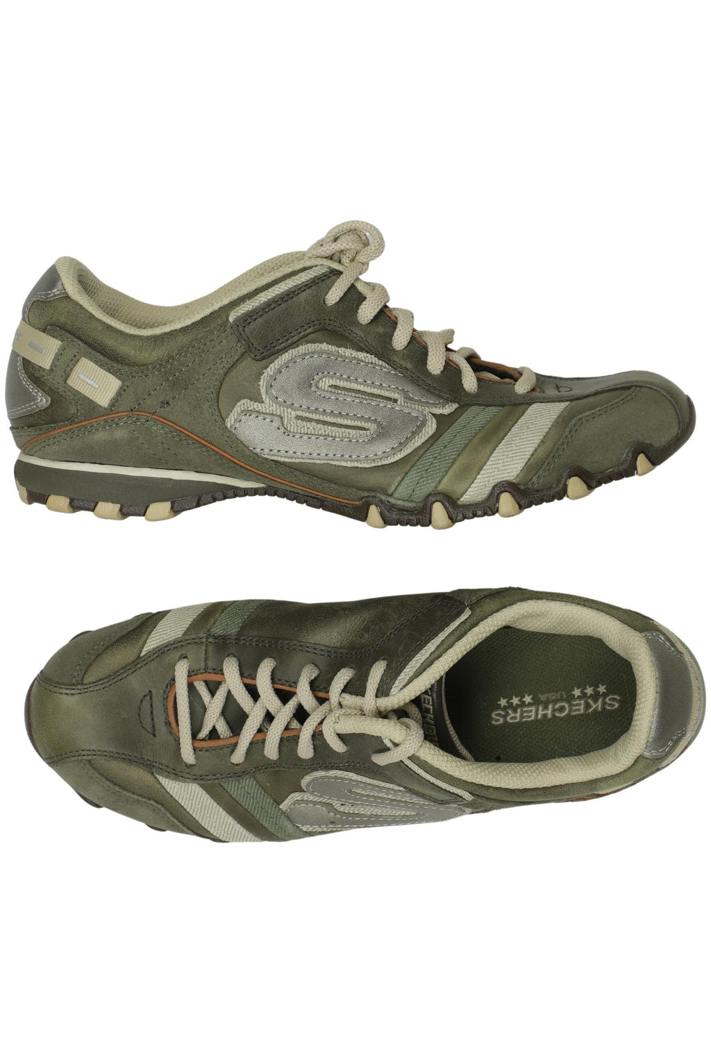 Skechers Women's Sneaker Green EU 39 Leather 4