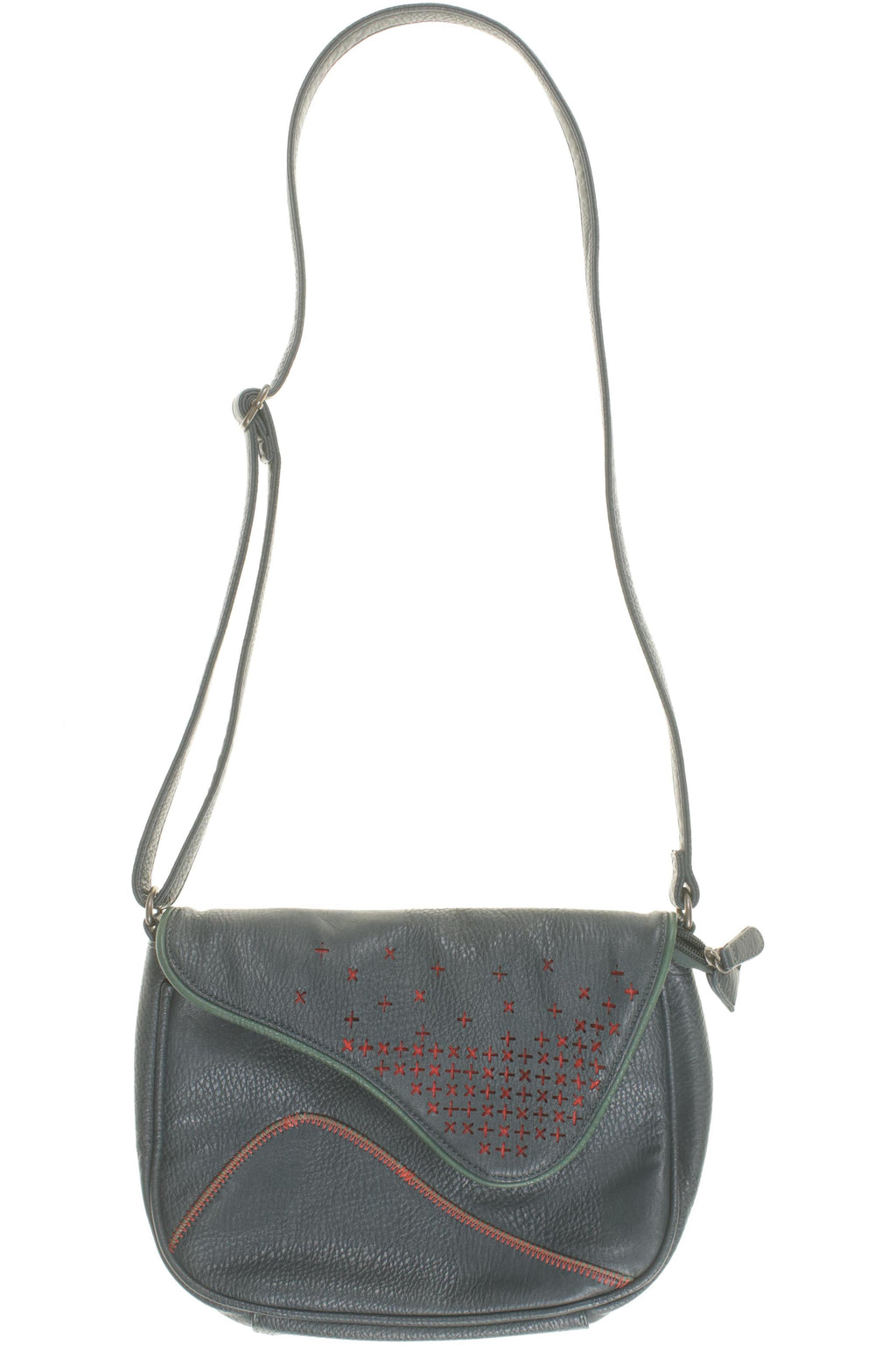 Skfk Women's Handbag Leather Turquoise 2