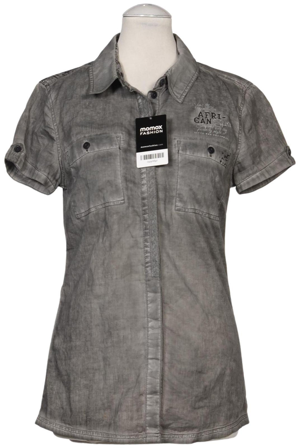 Soccx Damen Bluse Grau EU 34 5