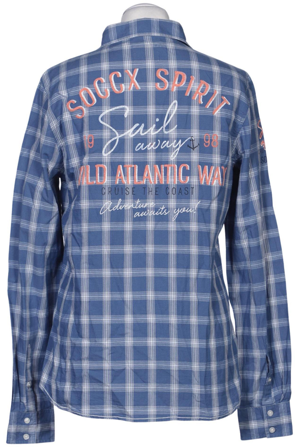 Soccx Damen Bluse Hellblau EU 38 3