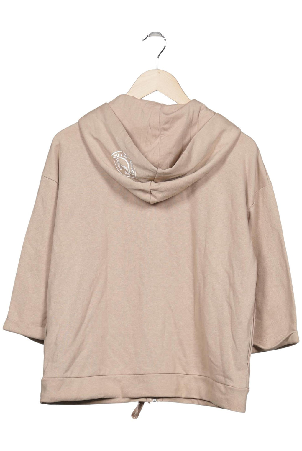 Soccx Damen Kapuzenpullover, Beige, Gr. S 3