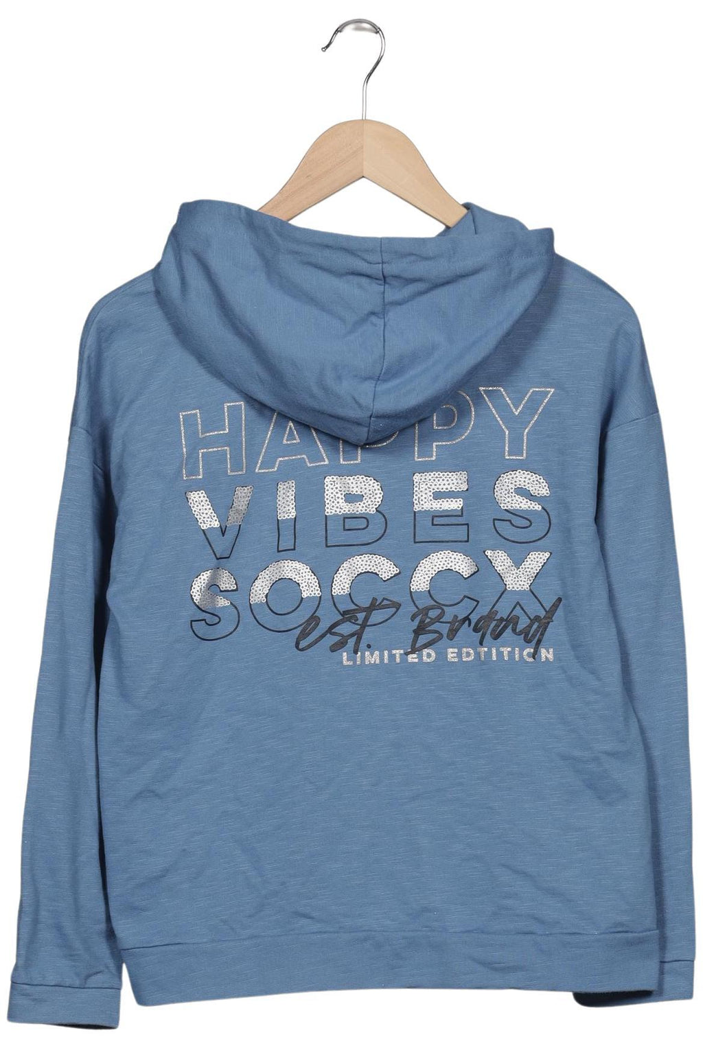 Sweat à capuche femme Soccx Bleu clair EU 36 4