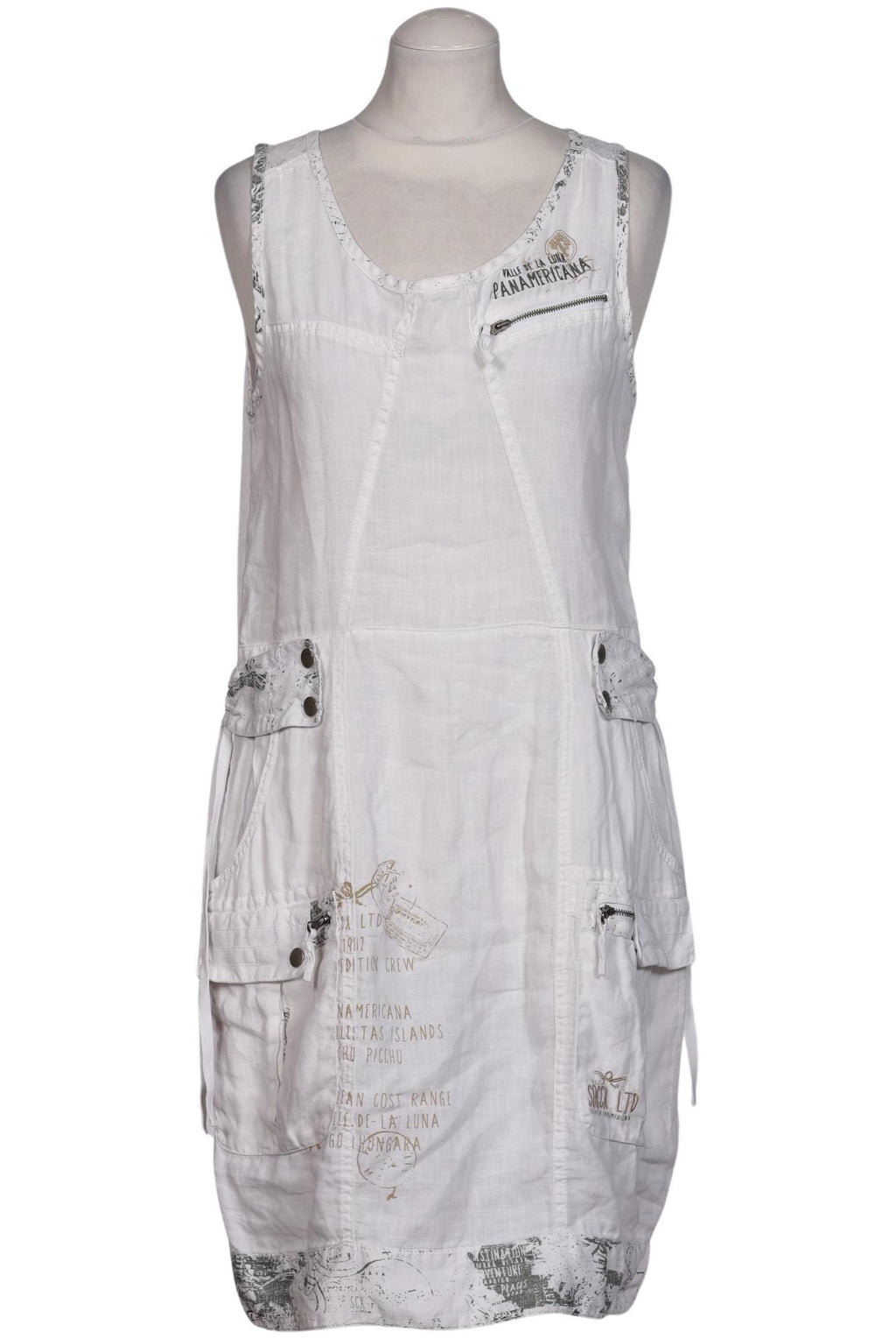 Soccx Dress White EU 38 Linen 4