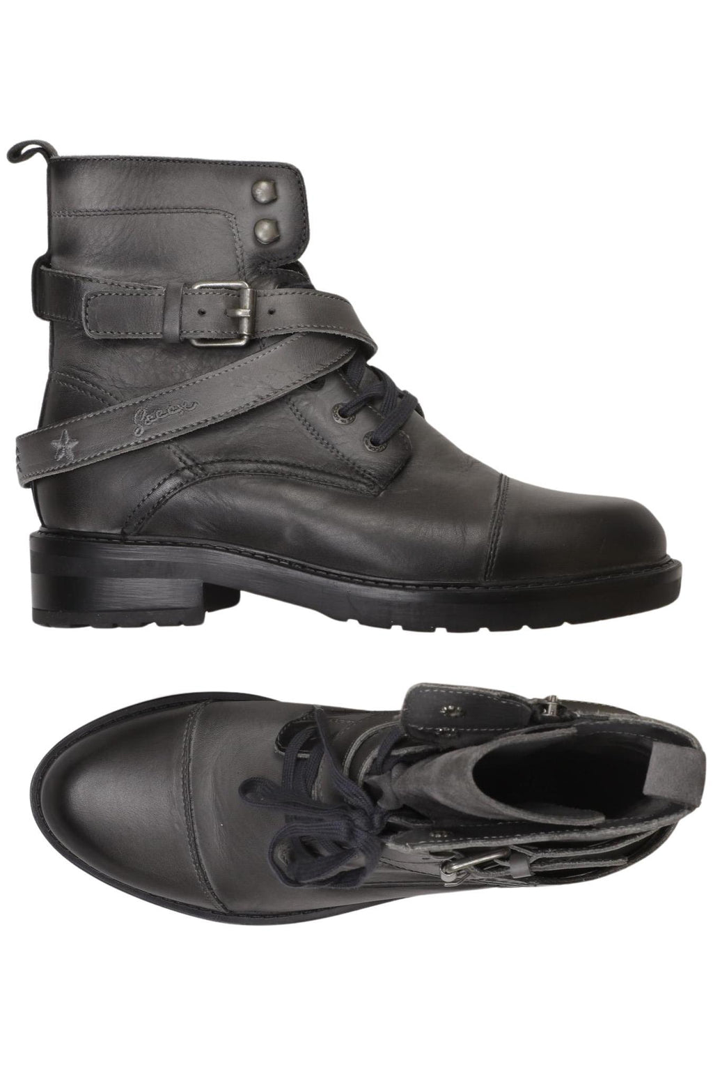 Soccx Bottine Femme Gris EU 38 Cuir 2