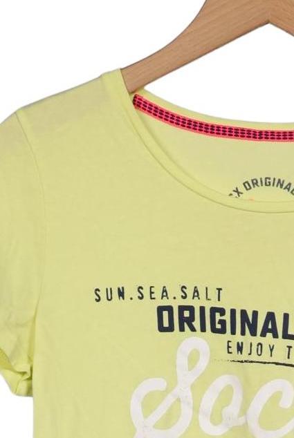 Soccx Damen T-Shirt, Gelb, Größe EU 38 5