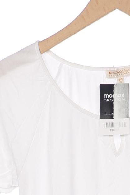 Soccx Damen T-Shirt, Weiß, Größe EU 36 6