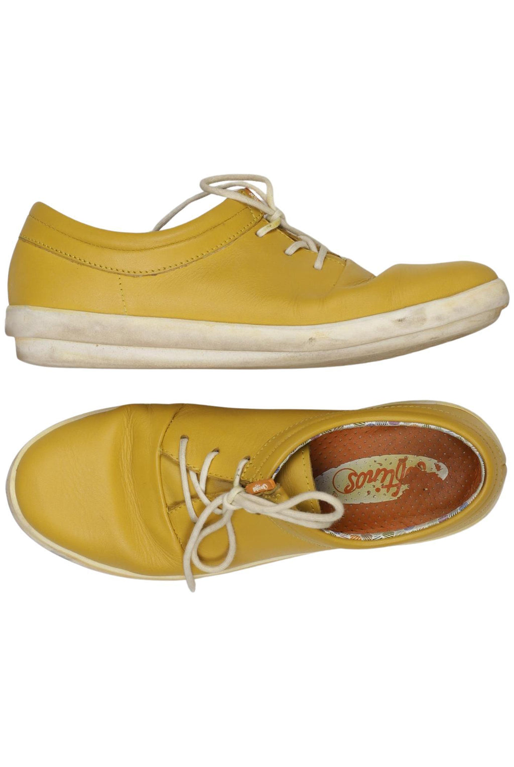 Softinos Women's Low Shoe Yellow EU 38 Leather 2