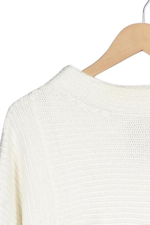 someday. Damen Pullover Weiß EU 38 Baumwolle 10