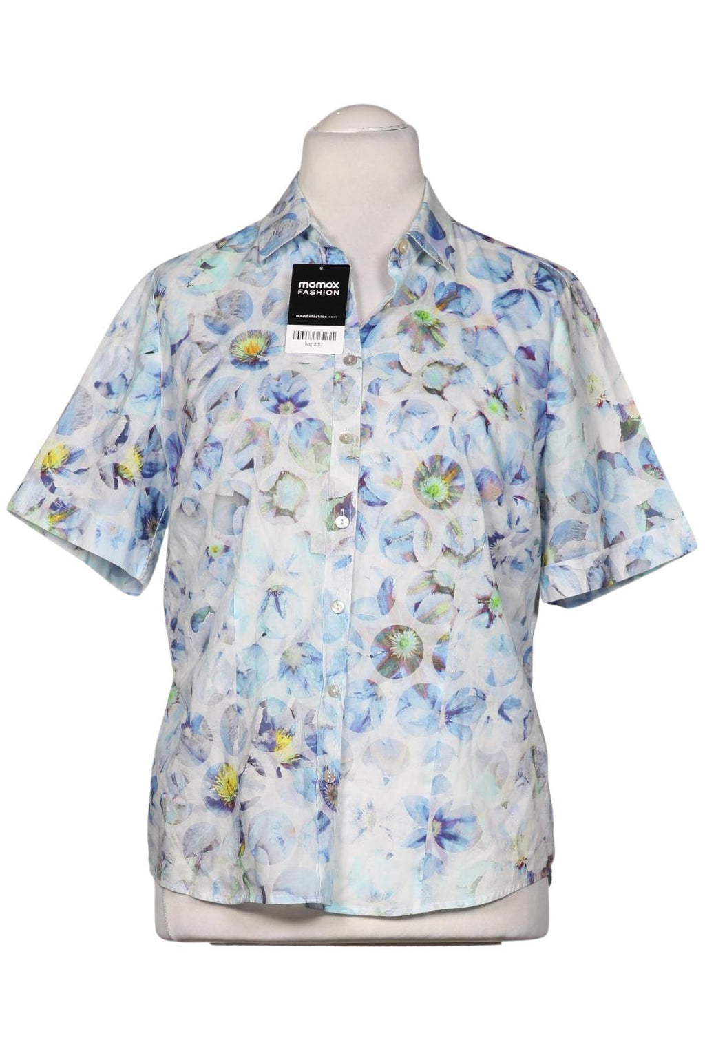Sommermann Women's Blouse Light Blue EU 42 Cotton 2