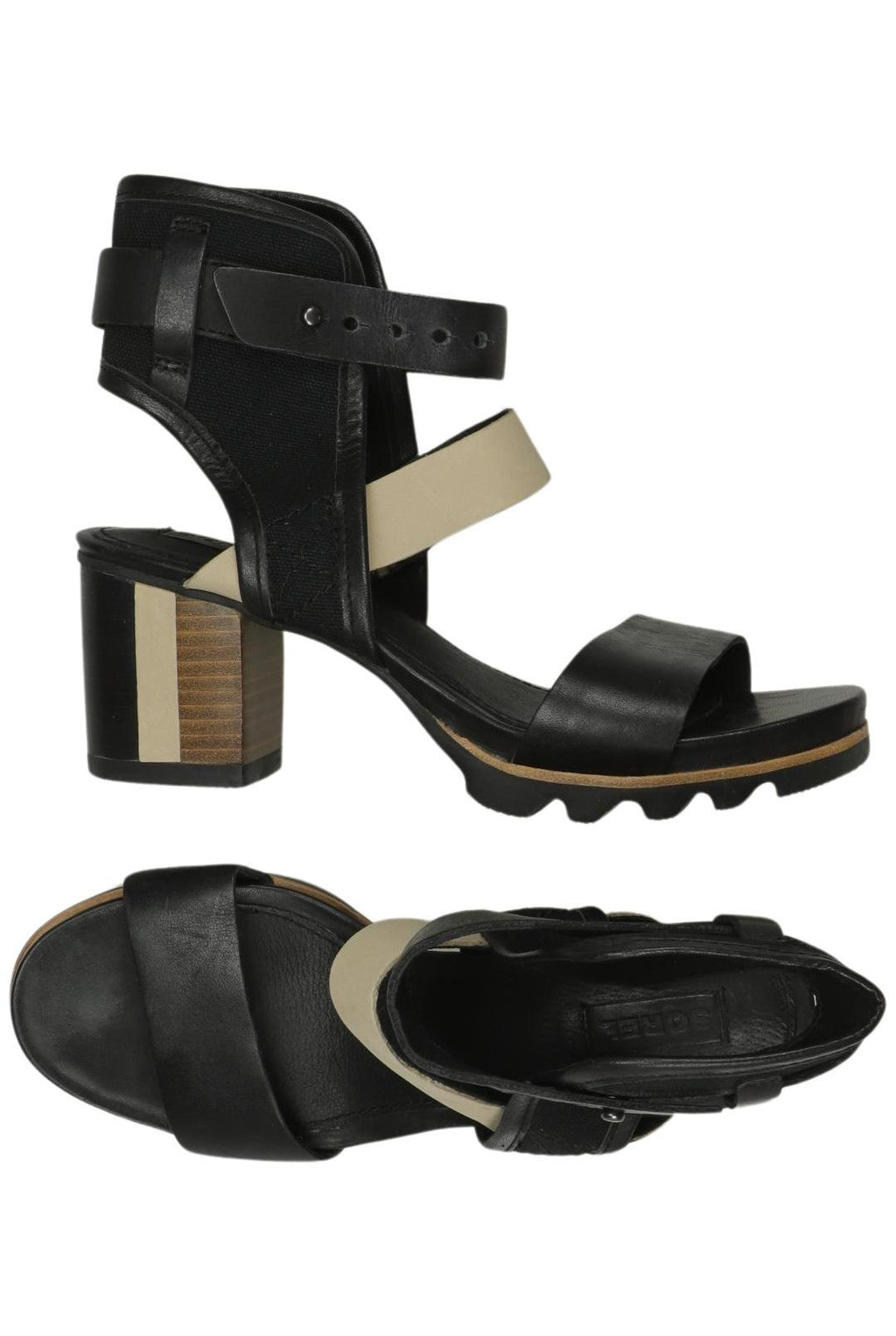 Sorel Women's Sandals Black EU 38 Leather 3