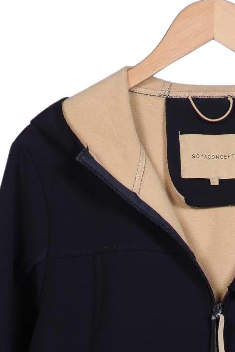 soyaconcept Women's Jacket Navy Blue Size L Synthetic 4