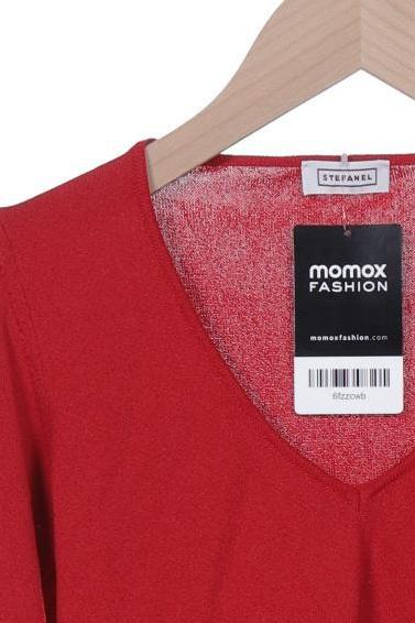 Stefanel Damen Pullover Rot Gr. S 6