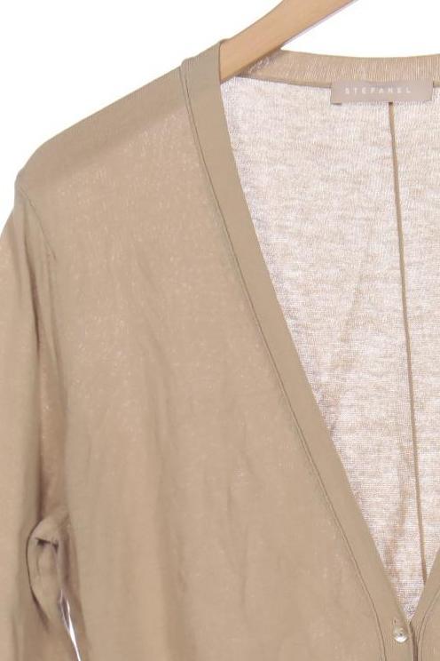 Stefanel Women's Cardigan Beige Size S 9