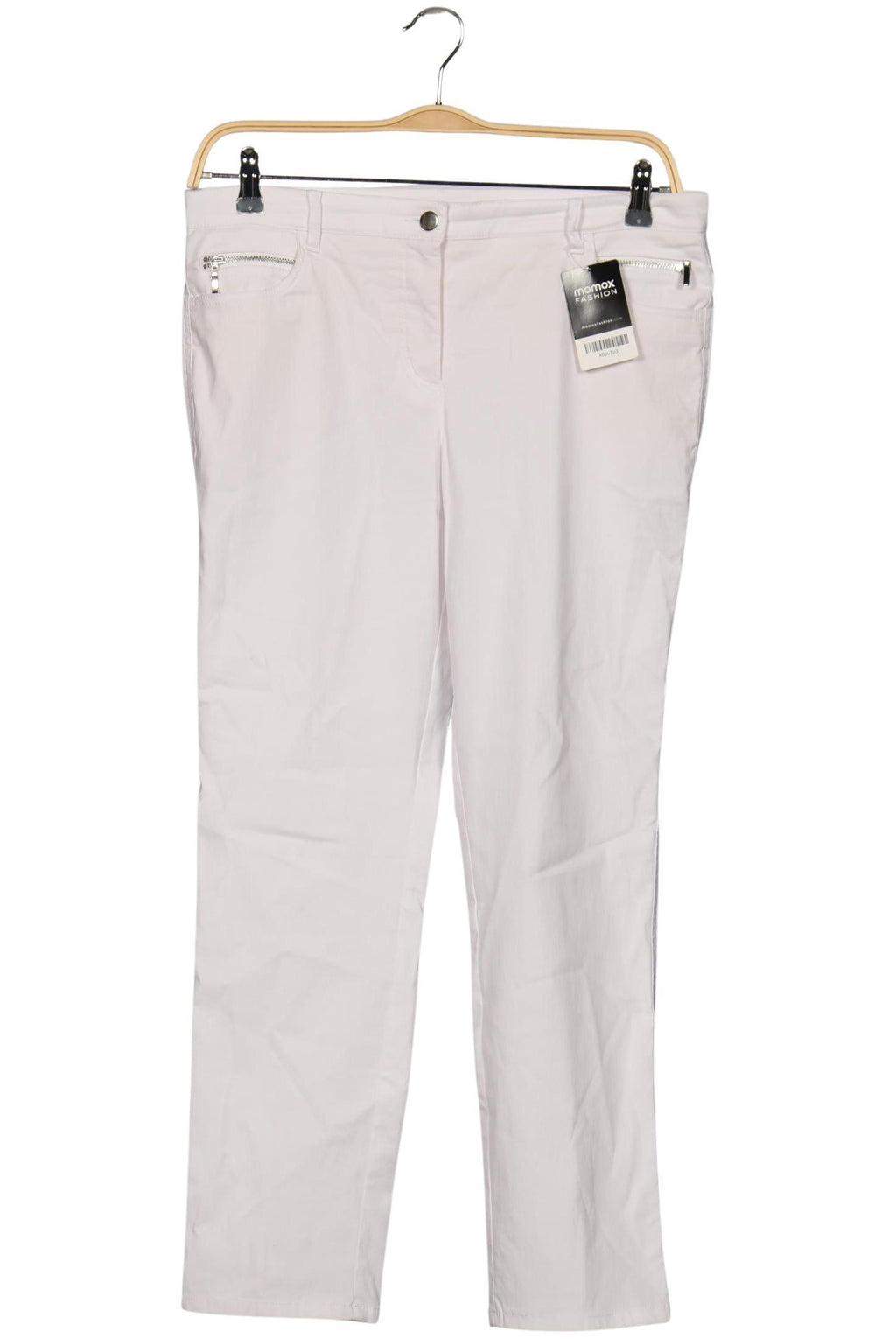 Stehmann Women Fabric Trousers White Size 32 2