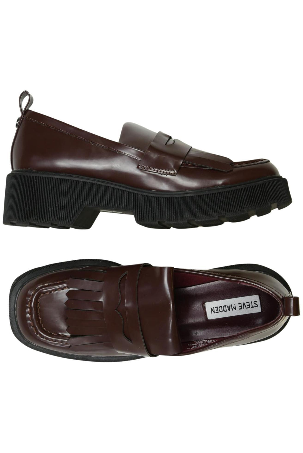 Steve Madden Women's Loafer Brown EU 40 2