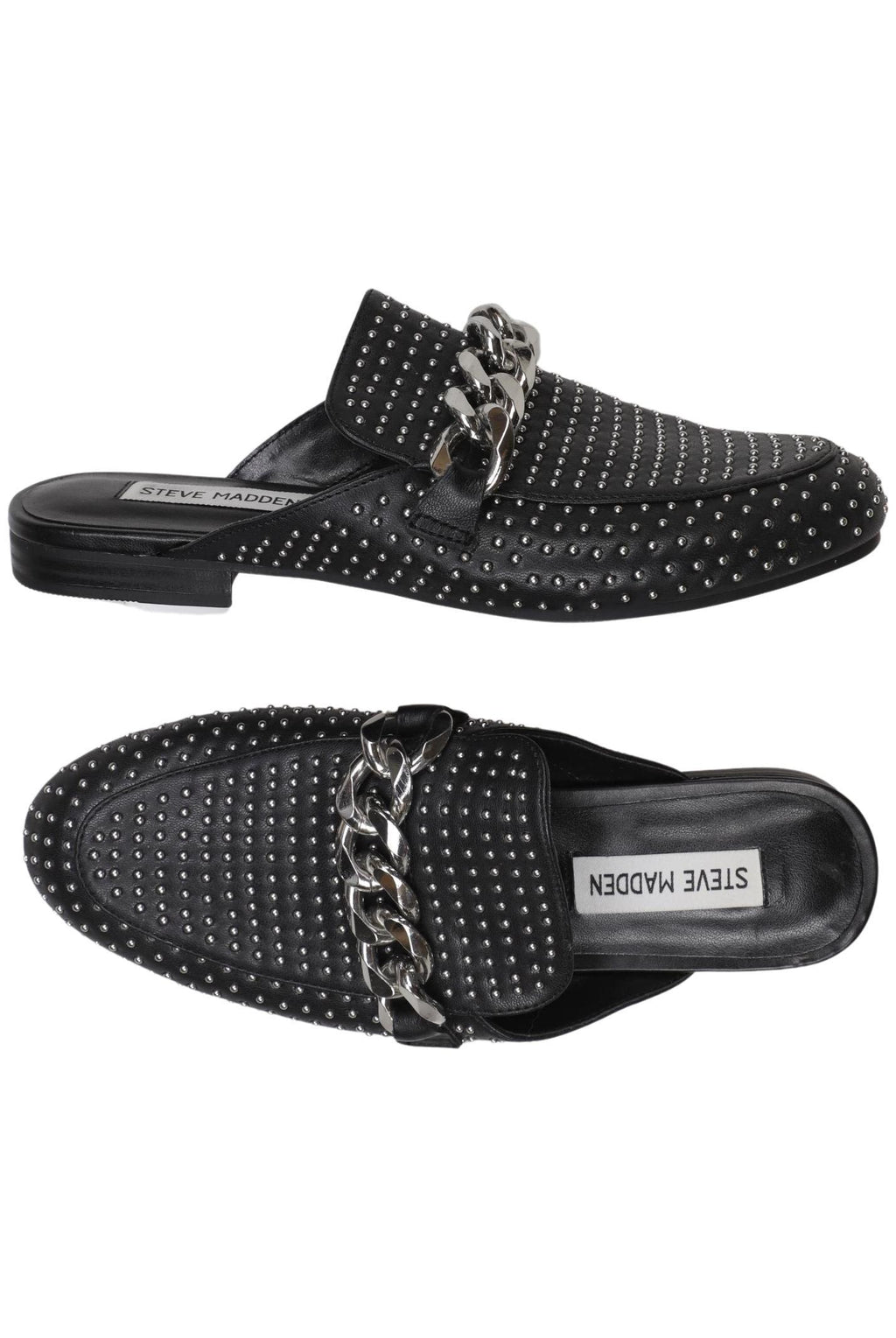 Steve Madden Women Sandals Black EU 36 Synthetic Leather 3