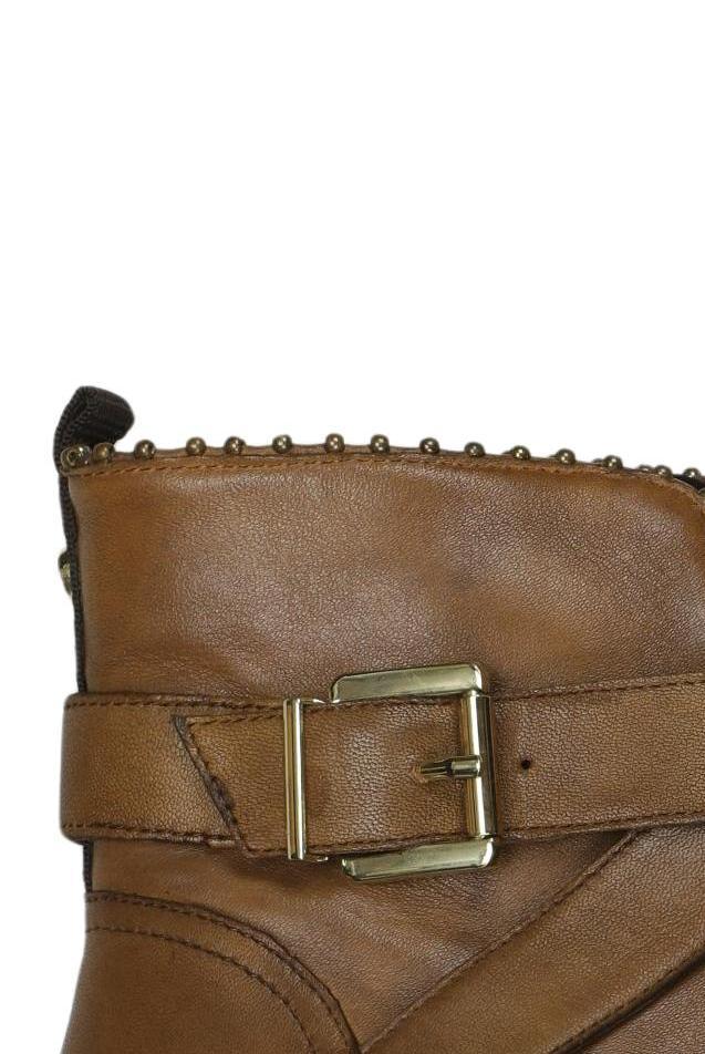 Steve Madden Damen Stiefelette Braun EU 40 Leder 3