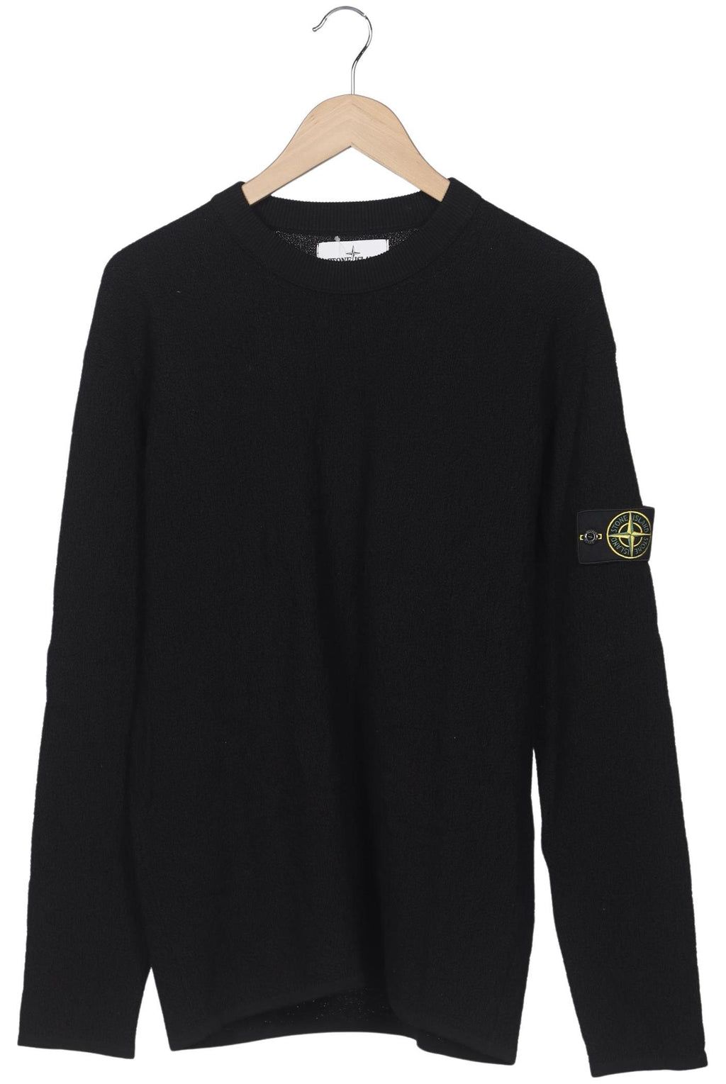 Stone Island Men's Sweater Black Size L Cotton 2