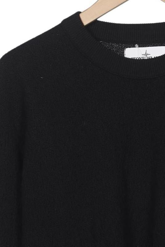 Stone Island Men's Sweater Black Size L Cotton 4