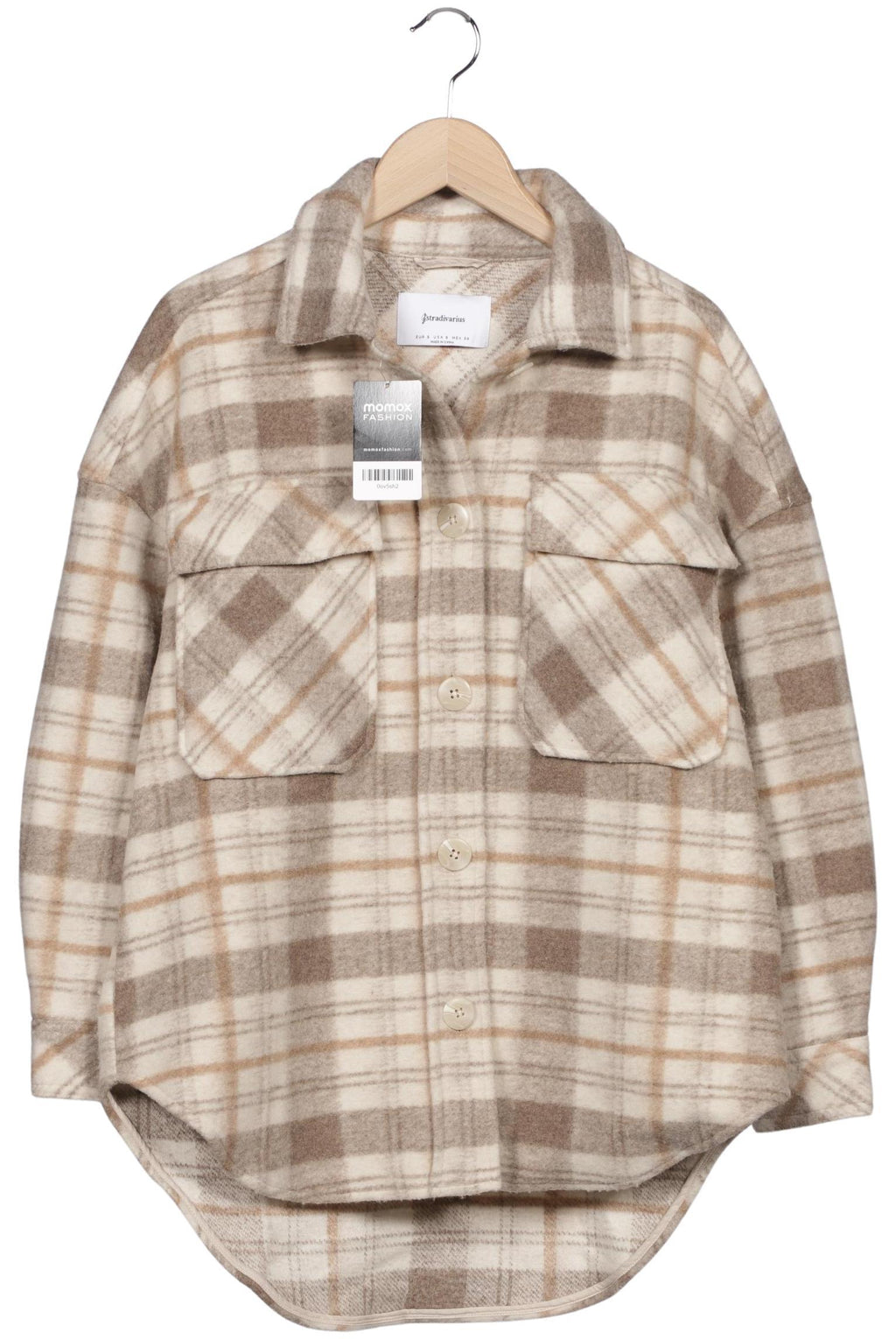 Stradivarius Women Jacket Beige S 5