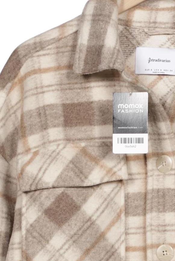Stradivarius Women Jacket Beige S 7