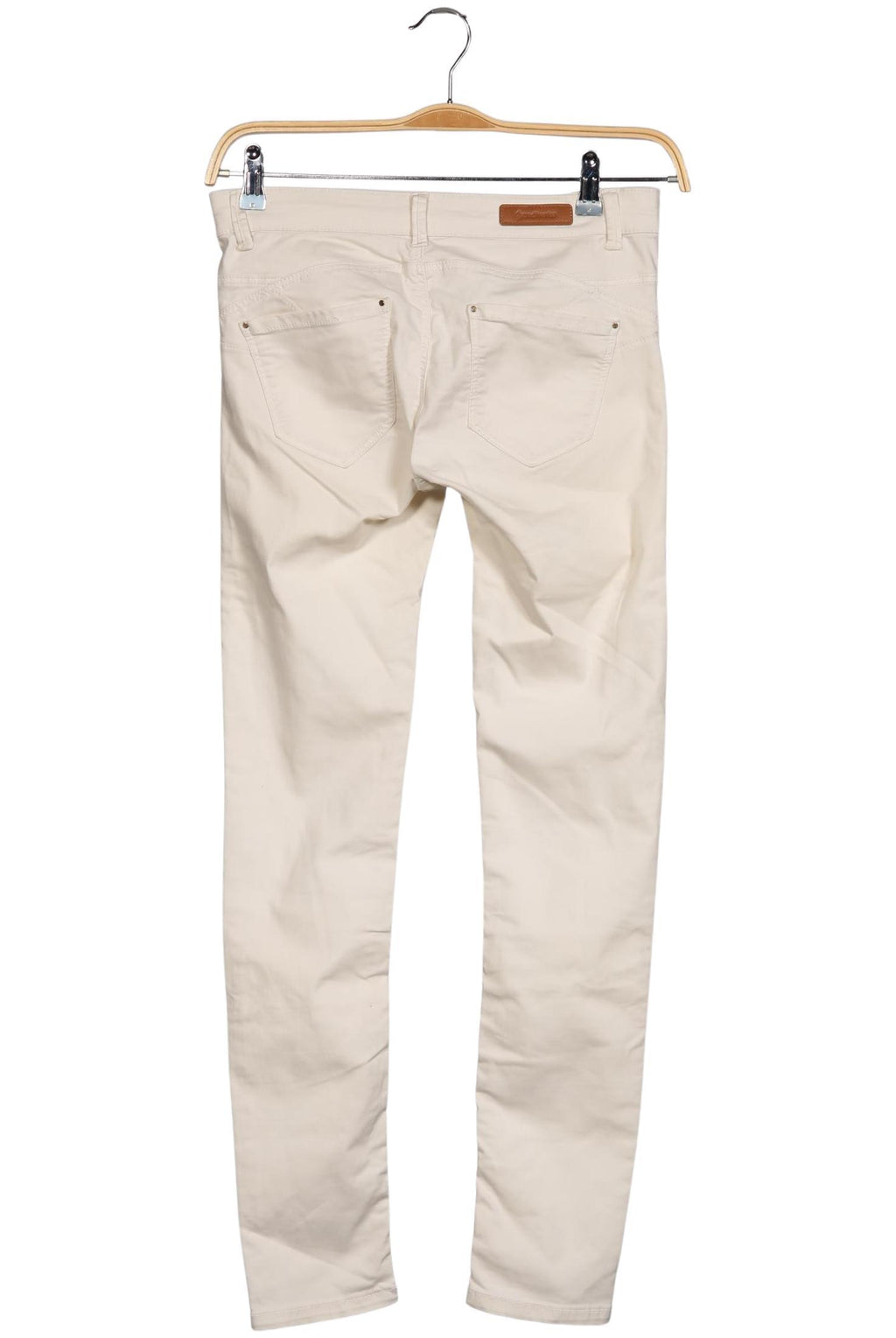 Stradivarius Women Jeans Cream White EU 38 5