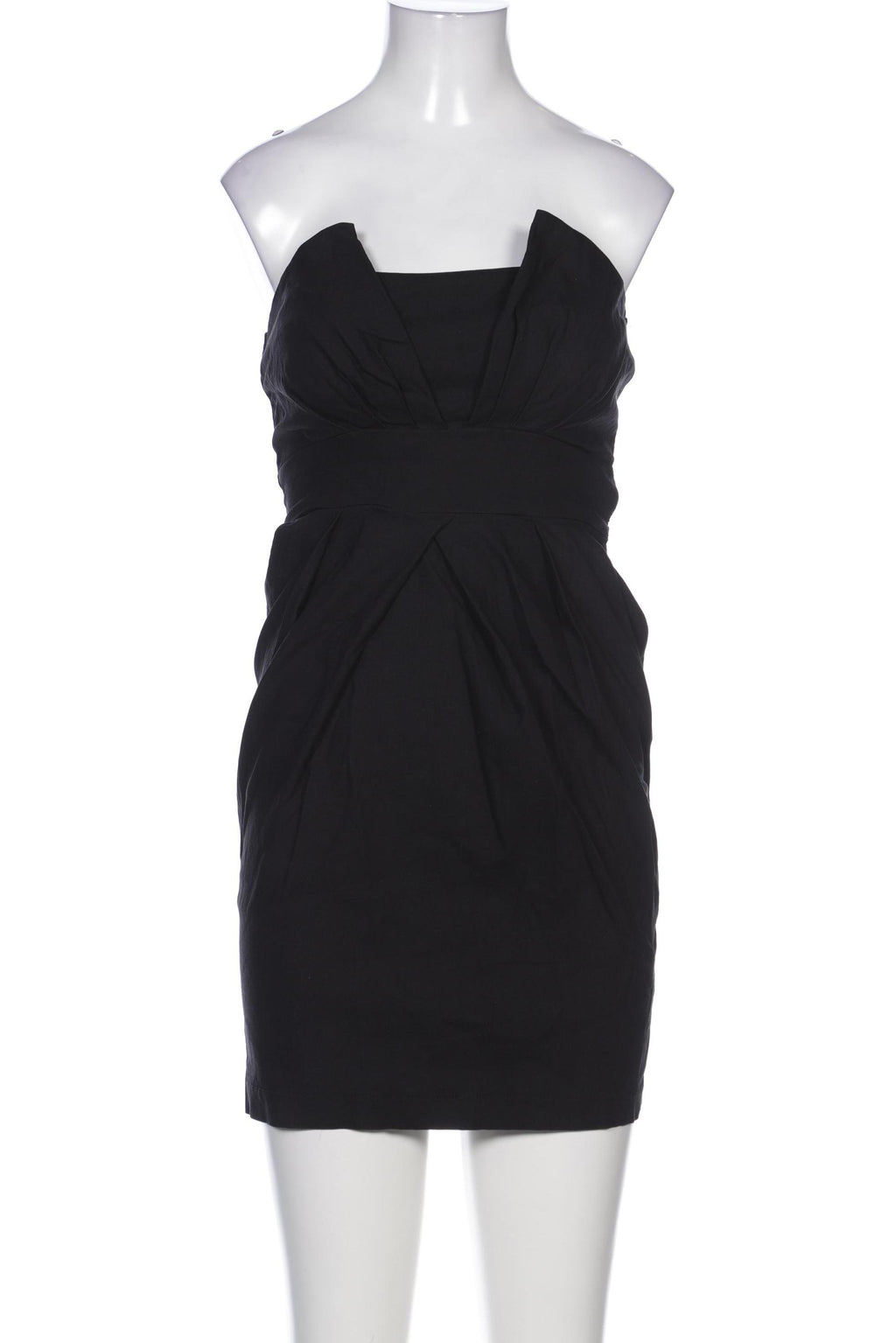 Stradivarius Damen Kleid Black S 4